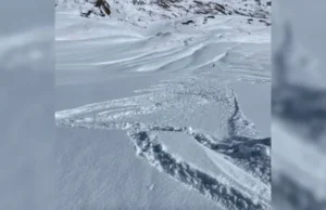 Erste vom Skifahrer ausgelöste Lawine der Saison in Colorado aufgezeichnet